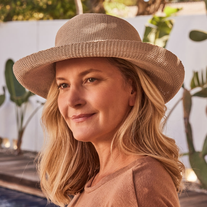 CANCER COUNCIL SUN-SAFE HATS AT HAT SHOW
