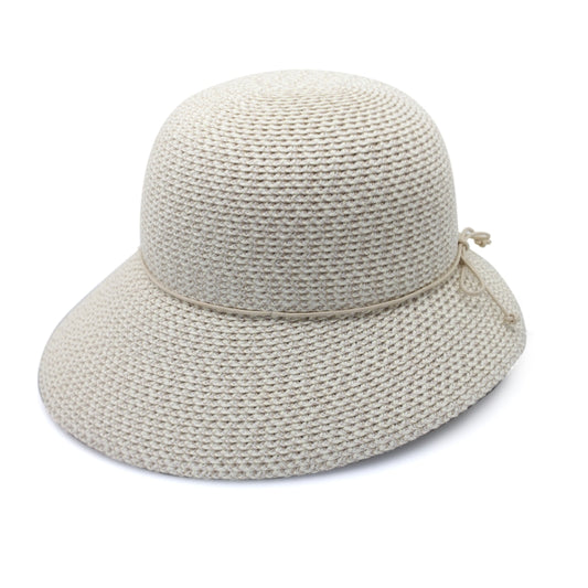 CANCER COUNCIL SUN-SAFE HATS - 32737 PL402 ORA BUCKET IVORY M/L