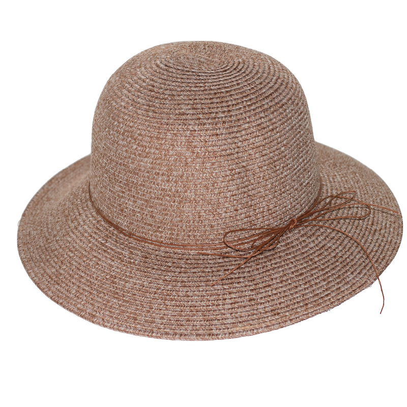 CANCER COUNCIL SUN-SAFE HATS - 32520 RL604 LACY BUCKET HATS - CARAMEL