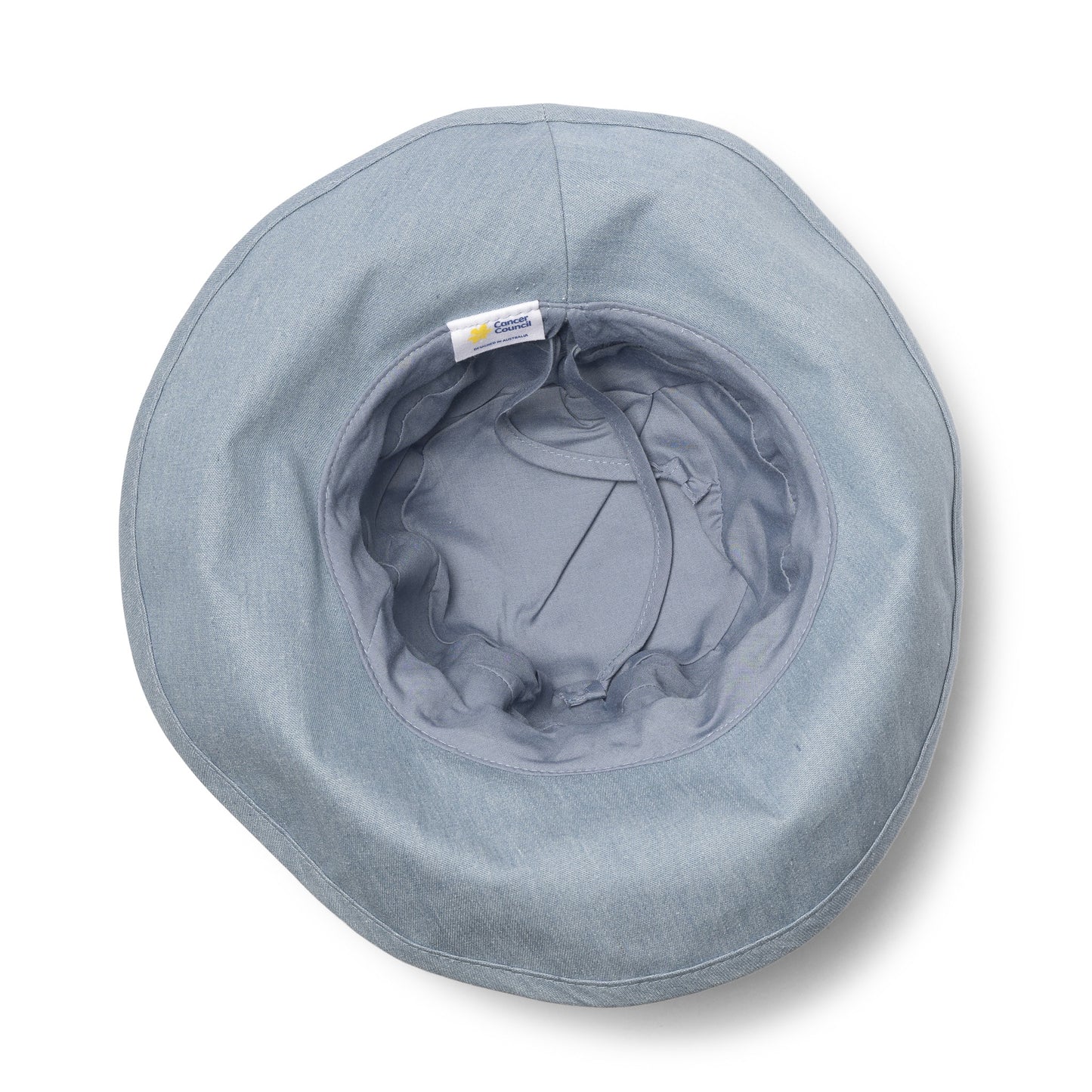 CANCER COUNCIL SUN-SAFE HATS - R52 DENIM BLUE ESSENTIAL TRAVELLER HAT M/L (Copy)