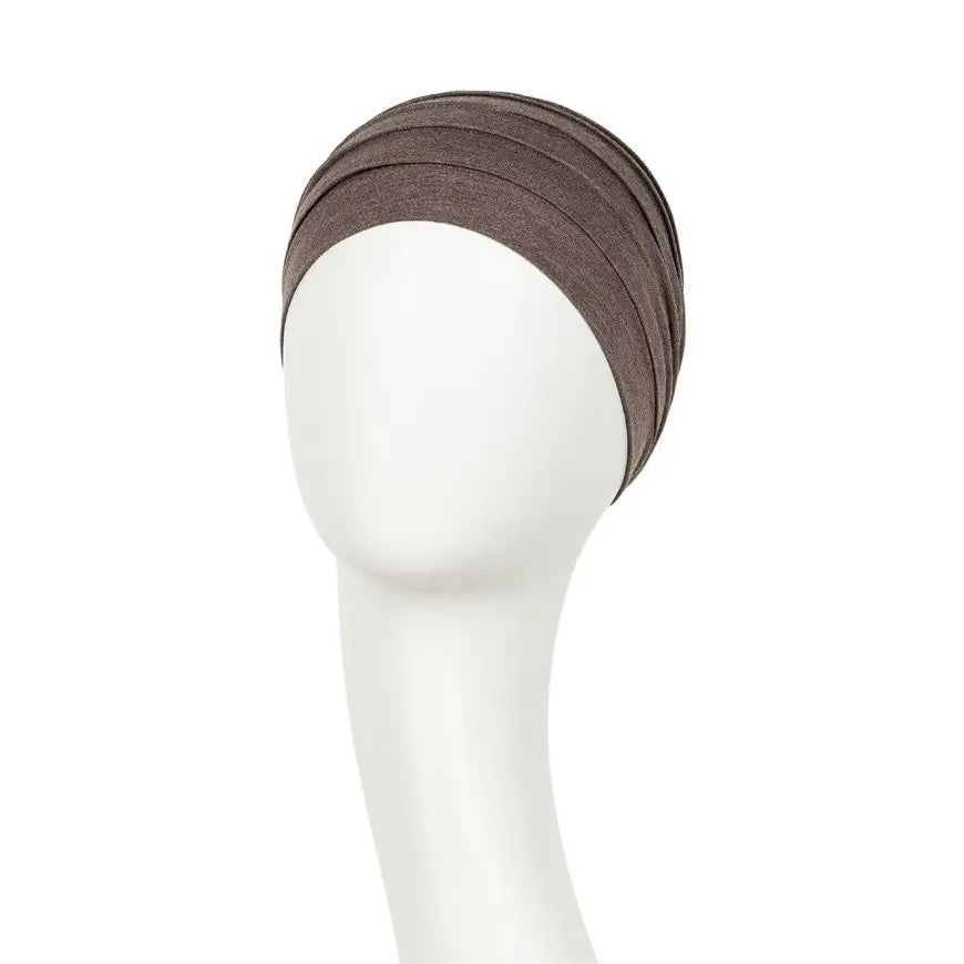 Christine - 106260 1000-0084 HOC YOGA TURBAN WARM BROWN MELANGE