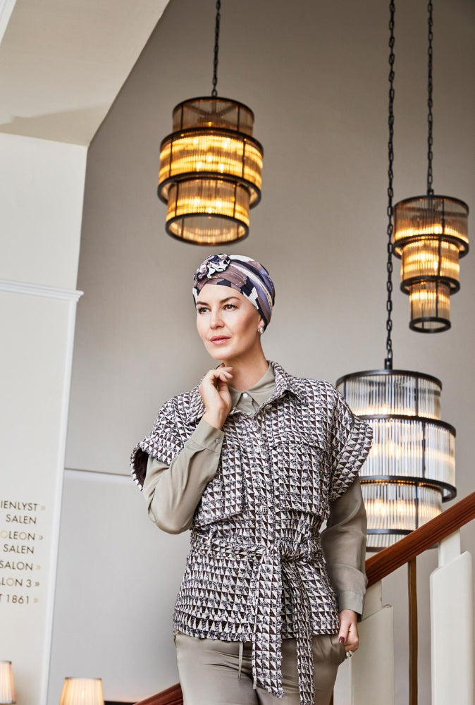 HocCHRISTINE TURBANS AT HAT SHOW
