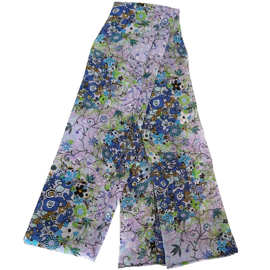 Scarf to Wear With Your Chemo Hat  - Lilac Posy