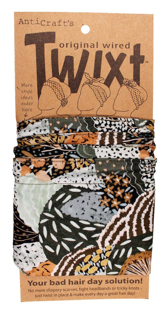 TWIXT Wired Head Wrap - EARTH TONE PATTERNS