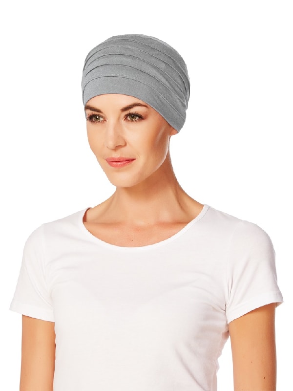 Christine 107148 - 1000-0169 - HocYOGA TURBAN - GREY MELANGE