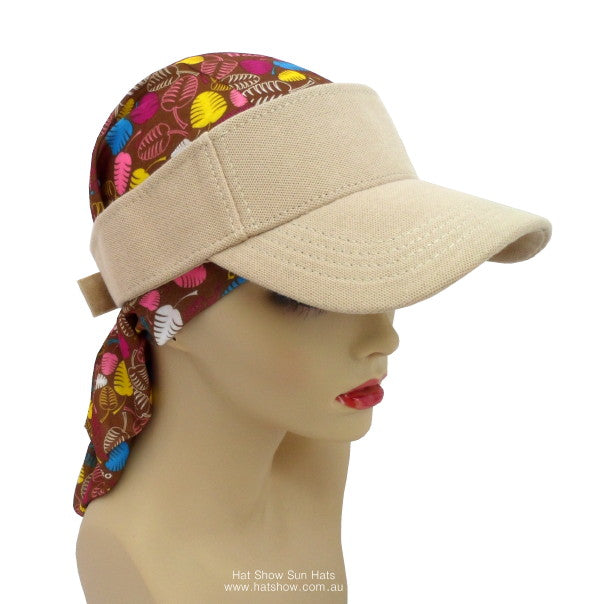 Sun Hats & Visors - Visor Only - Beige