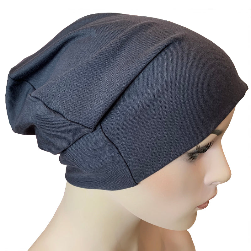 Bamboo Chemo Beanie Charcoal