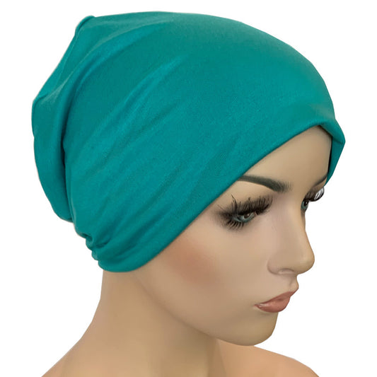 Bamboo Chemo Sleep Cap Jade