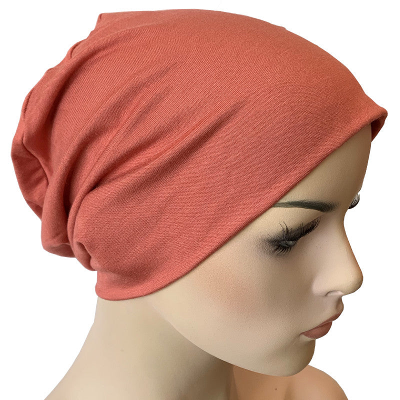 Bamboo Sleep Cap Peach