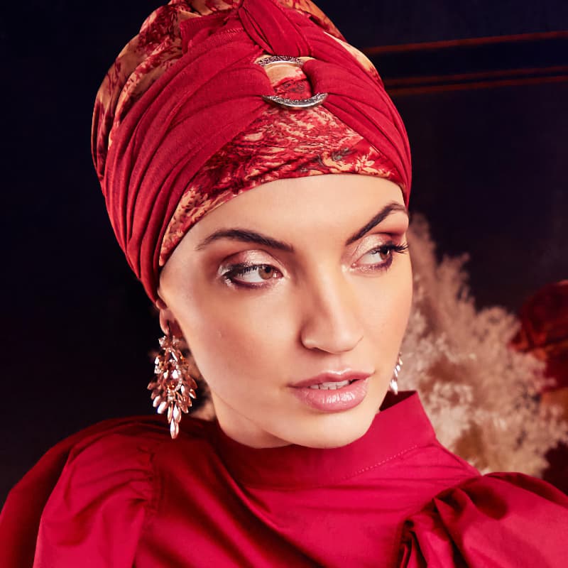 Christine - 7737 - Boho Scarlett - Oriental Red