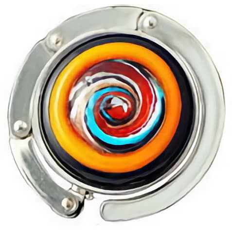 Handbag Hook - Orange - Great Gift