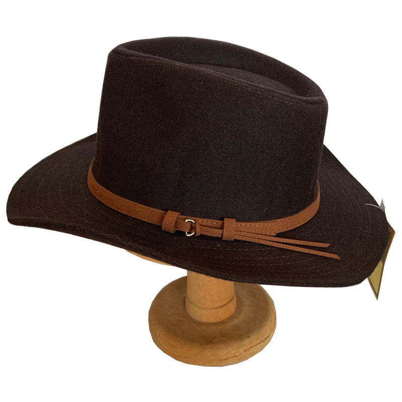 Mens Hats - Fedora - Brown