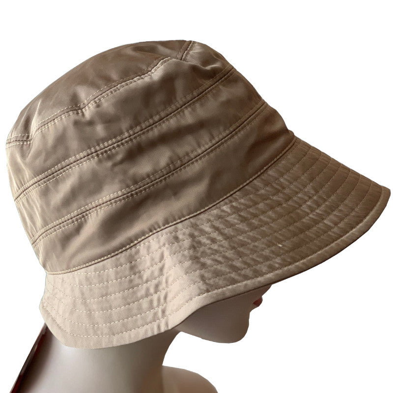 Rain Hat - Cloche Style - Tan