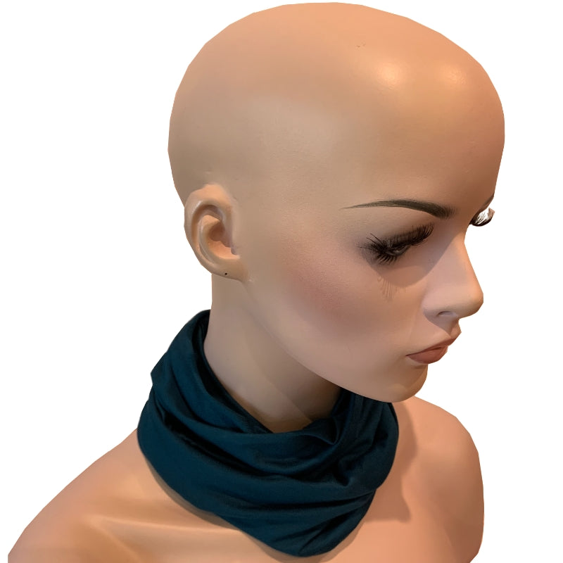 Chemo Beanies with a Twist - Bamboo - Darkest Grey