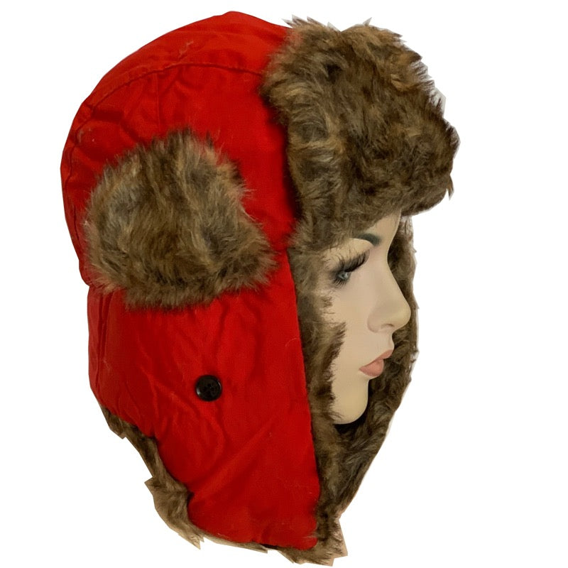 Trapper Hat - Red