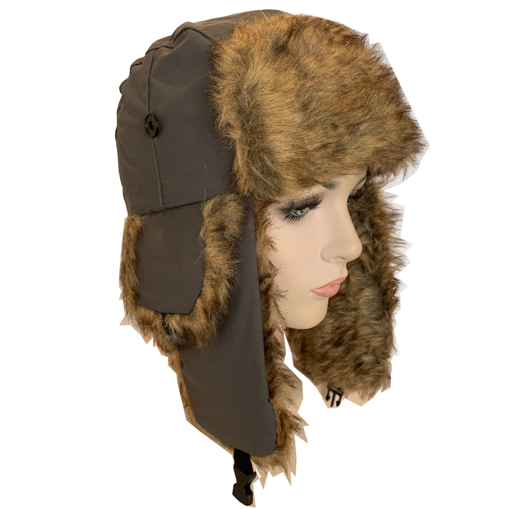 Trapper Hat - Charcoal