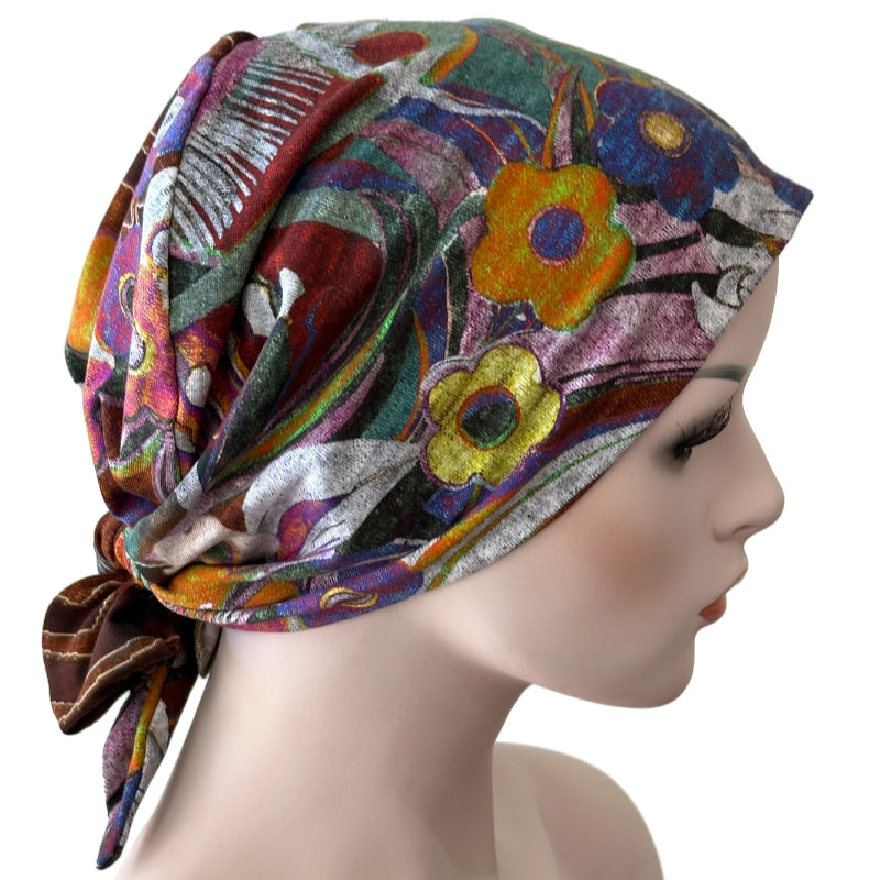 Australian Made, Hat Show Range of Chemo Hats, Chemo Caps, Chemo Scarves and Chemo Beanies
