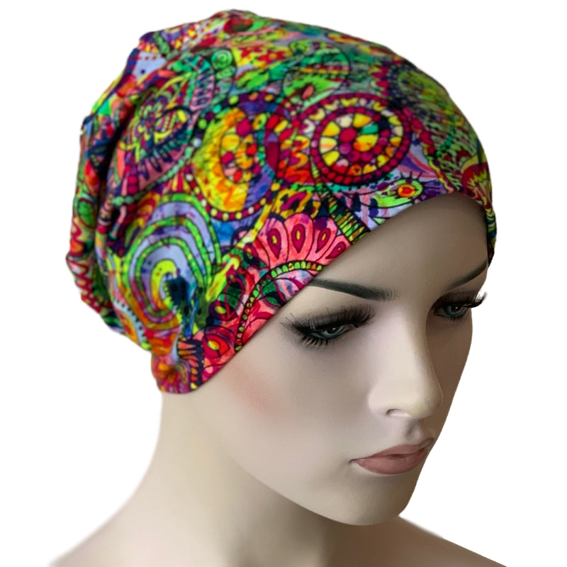 Chemo Beanies - Comfort Stretch - CANDY DREAMS