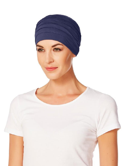Christine - 106203 1510-0255 - HOCYoga Turban - DARK BLUE