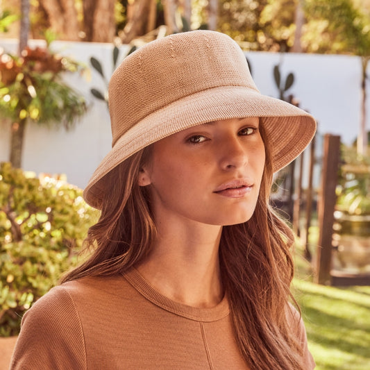 CANCER COUNCIL SUN HATS AT HAT SHOW