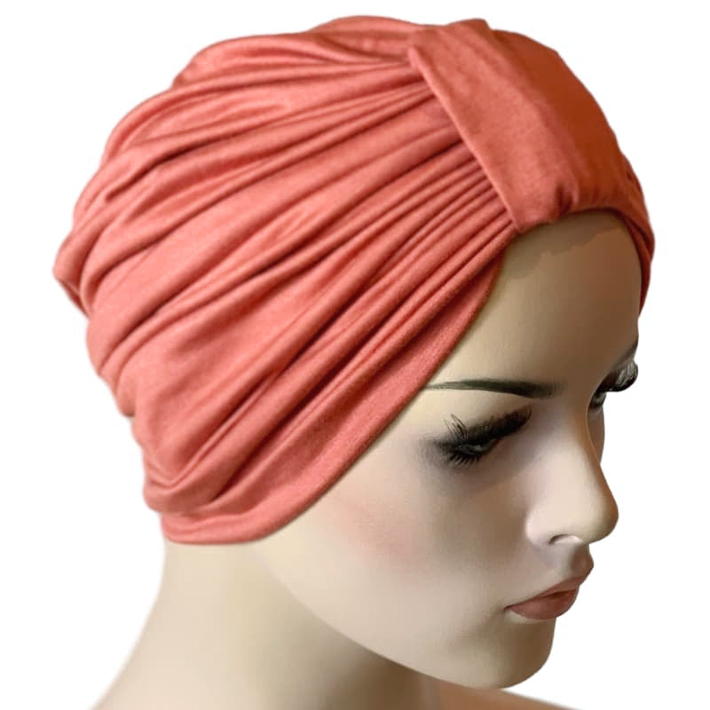 Classic Bamboo Chemo Turbans - Peach