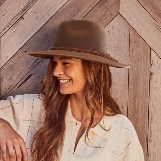 CANCER COUNCIL FEDORAS AT HAT SHOW