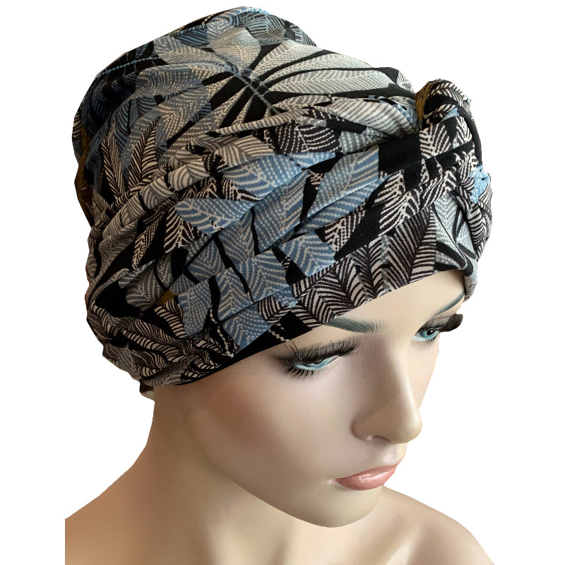 BoHo Style Cap with Long Ties at Hat Show