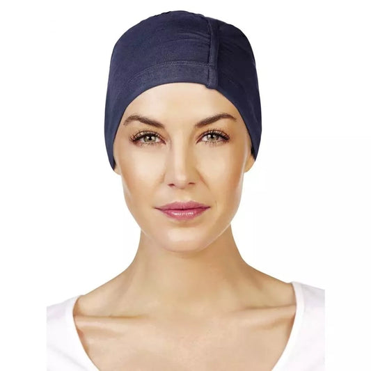 1189-0391 HOC CHANDRA NIGHT CAP - BLUE MELANGE