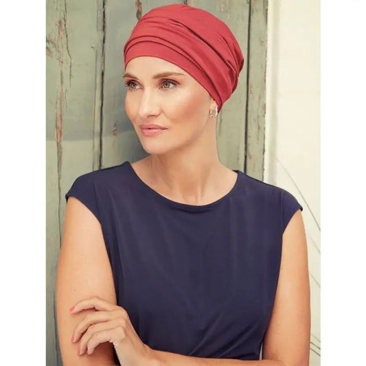 CHRISTINE TURBANS AT HAT SHOW.