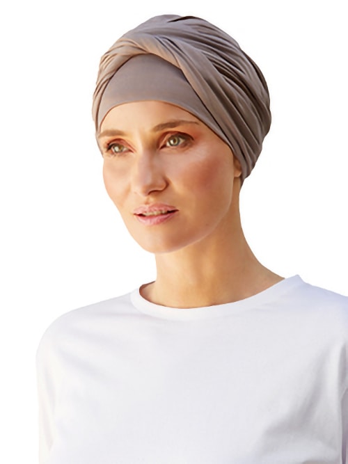 Christine - 1510-0167 HOC SHAKTI TURBAN BROWN