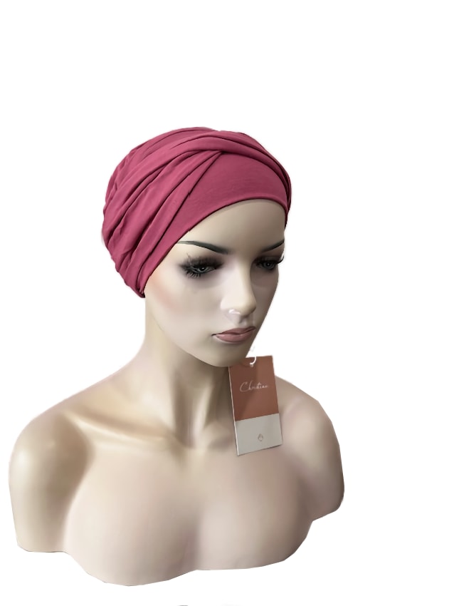 CHRISTINE CHEMO HEADWEAR AT HAT SHOW