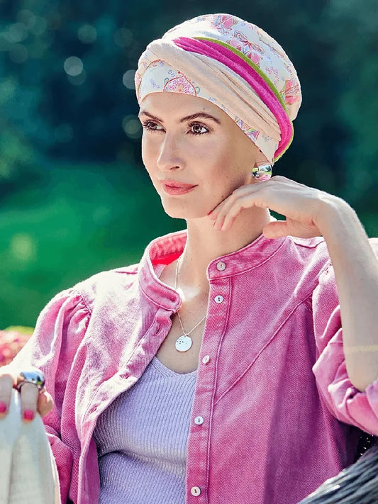CHRISTINE TURBANS AT HAT SHOW