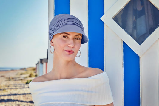 Christine - 1578-0171  HOC SOLANA SUN CAP - BAMBOO - LIGHT LILAC