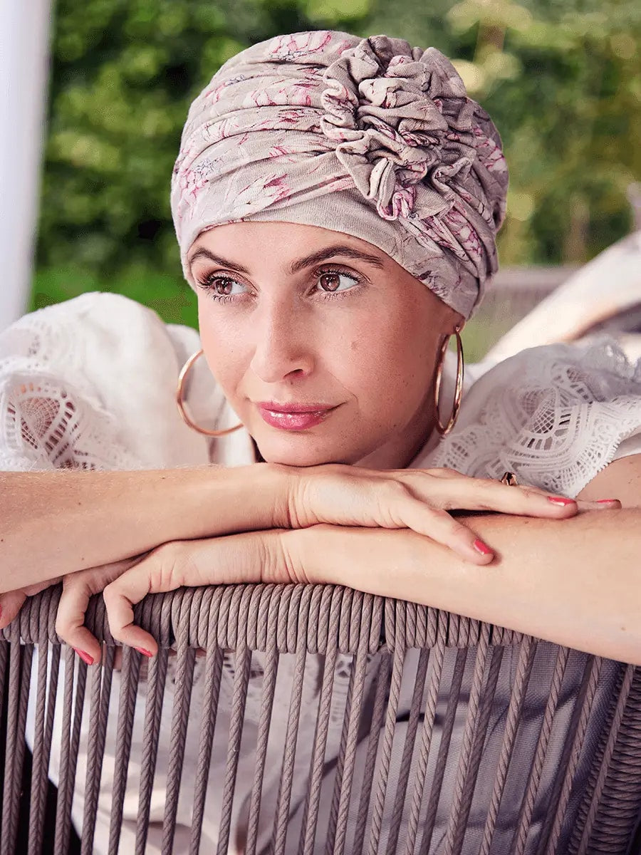 HOUSE OF CHRISTINE TURBANS AT HAT SHOW