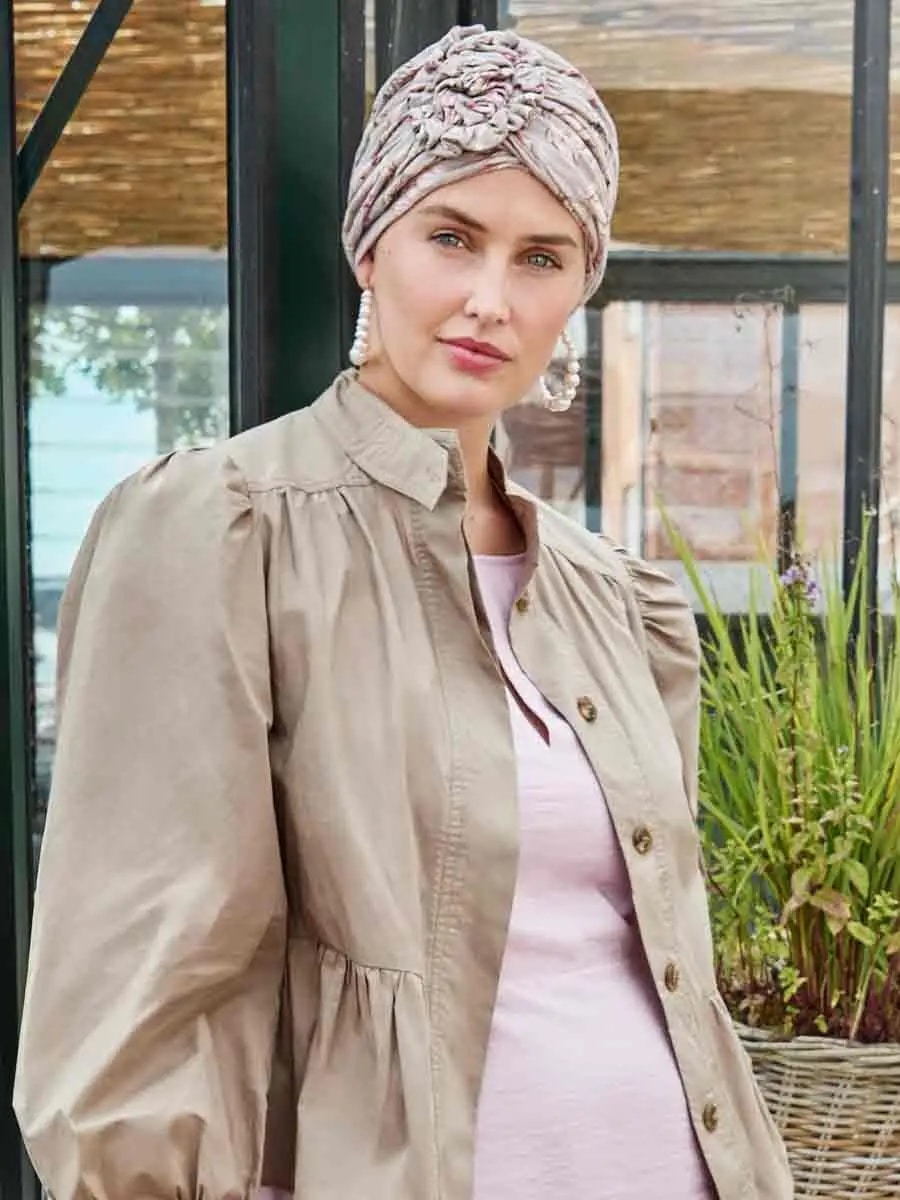 HOUSE OF CHRISTINE TURBANS AT HAT SHOW