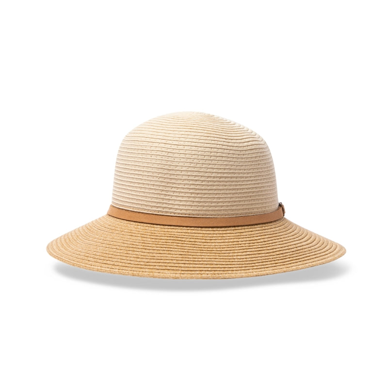 CANCER COUNCIL SUN-SAFE HATS - CC32512 - RL672 DAPHNE BUCKET HAT - IVORY/NATURAL 58CM 32444