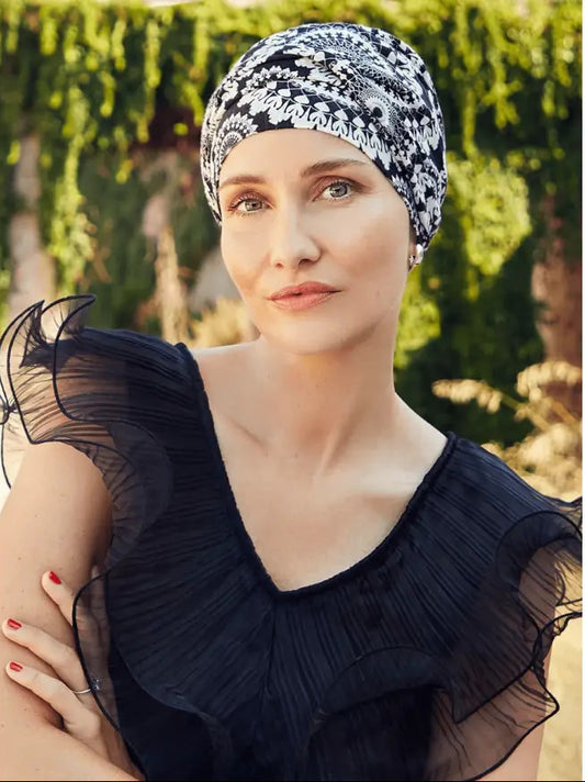 HocCHRISTINE TURBANS AT HAT SHOW