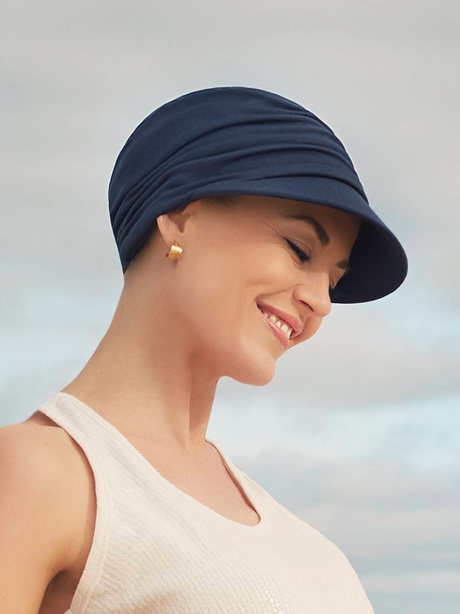 Christine - 1328-0383  B.B.BELLA CAP - SUN - DARK BLUE