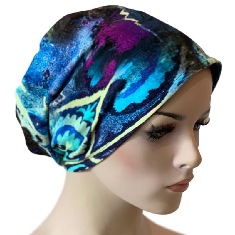 Chemo Beanies with a Twist - Midnite