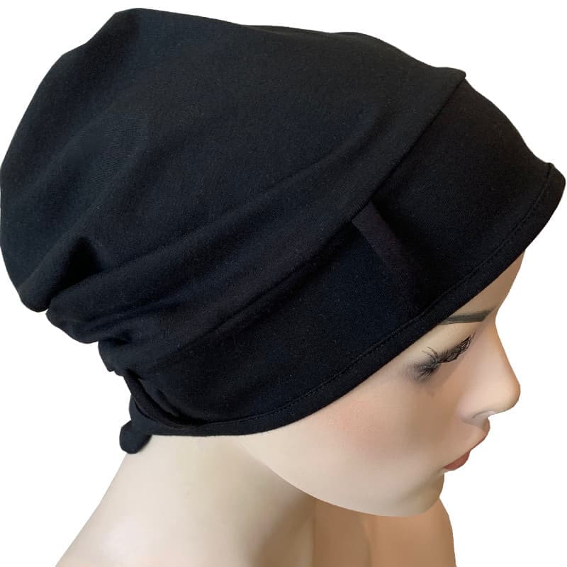 Cotton Hat with 4 Loops for Scarf.