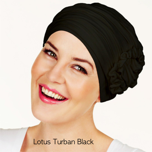 Lotus Turban - Black