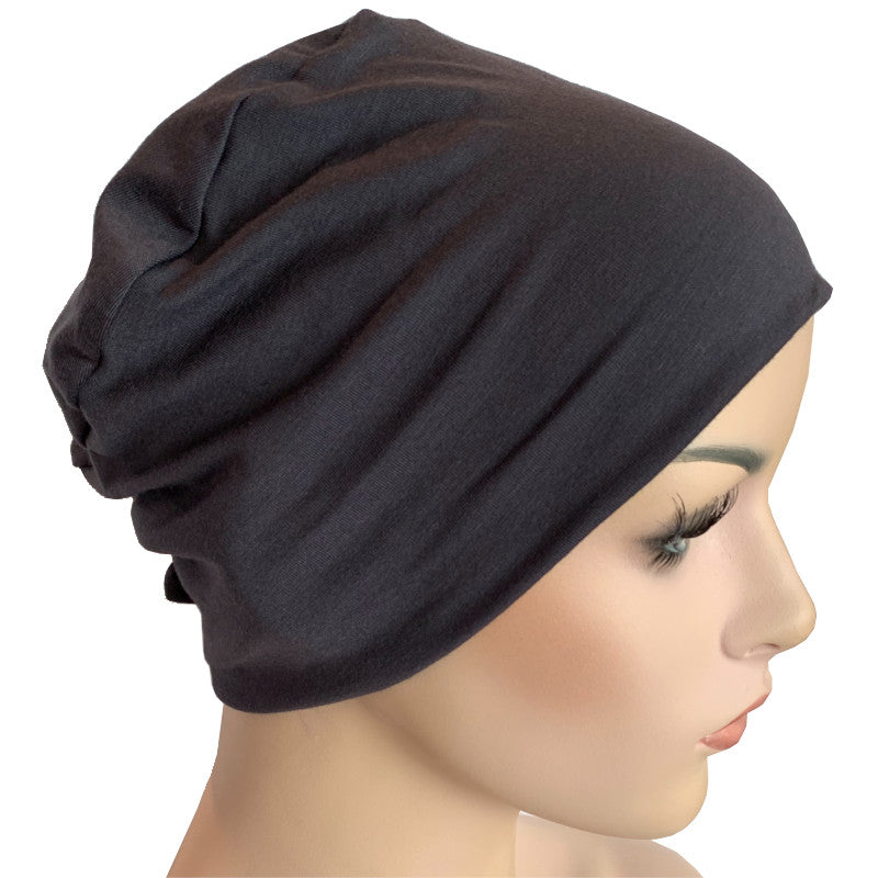 Donna with Loop for Scarf - Charcoal