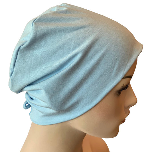 Donna Hat with Loop for Scarf - Ballerina Blue