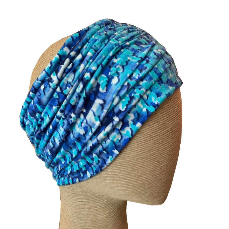 Donna Headband can be worn alone or with chemo headwear.