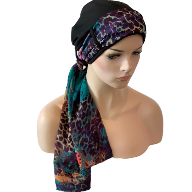 Hat with Finishing Scarf